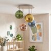 Koyoto lampa sufitowa 4-punktowa z kulistymi kloszami E14, Ø 38 cm