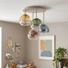 Koyoto plafon lampa sufitowa 4-punktowa z kulistymi kloszami E14 Ø 38 cm