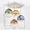 Koyoto plafon lampa sufitowa 4-punktowa z kulistymi kloszami E14 Ø 38 cm