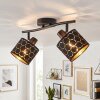 Alsen regulowana lampa sufitowa 2-punktowa E14 z ażurowymi kloszami do salonu