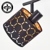 Alsen regulowana lampa sufitowa 2-punktowa E14 z ażurowymi kloszami do salonu