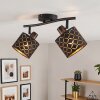 Tallaboa 2-punktowa lampa sufitowa E14, ażurowa, z obrotowymi głowicami