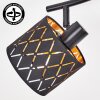 Alsen lampa sufitowa 2-punktowa E14, regulowane klosze geometryczne retro