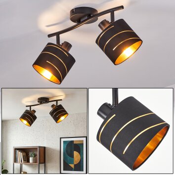 Alsen regulowana lampa sufitowa 2-punktowa E14 w stylu retro vintage
