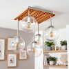 Gastor lampa sufitowa 5-punktowa z kulistymi kloszami E14, boho retro do salonu