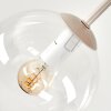 Gastor lampa sufitowa 5-punktowa z kulistymi kloszami E14, boho retro do salonu
