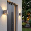 Tamarin kinkiet zewnętrzny LED okrągły, zestaw 2 lamp, światło góra-dół