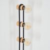 Voril 3-punktowa lampa podłogowa retro E27, smukły słup, wysokość 141,5 cm