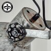 Hora regulowana lampa podłogowa 2-punktowa 162 cm z obrotowymi głowicami do salonu