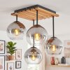 Lampa sufitowa Koyoto z 4 szklanymi kloszami kulistymi, ø 15 cm