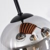 Lampa sufitowa Koyoto z 4 szklanymi kloszami kulistymi, ø 15 cm