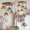Koyoto lampa sufitowa 4-punktowa z kulistymi kloszami do salonu i jadalni