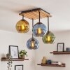 Koyoto lampa sufitowa 4-punktowa z kulistymi kloszami do salonu i jadalni
