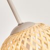 Basto lampa sufitowa boho, 4-punktowa E14, ø 38 cm, kuliste plecione klosze