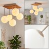 Gastor lampa sufitowa z kulistymi kloszami, 5-punktowa E14, styl boho