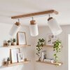 Alvorn lampa sufitowa 3-punktowa E27 do salonu i jadalni, regulowane klosze