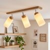 Alvorn lampa sufitowa 3-punktowa E27 do salonu i jadalni, regulowane klosze