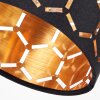 Alsen lampa sufitowa 3-punktowa z regulowanymi kloszami E14, ażurowy wzór