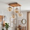Koyoto lampa sufitowa 4-punktowa z kulistymi kloszami E14, styl boho retro