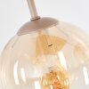 Koyoto lampa sufitowa 4-punktowa z kulistymi kloszami E14, styl boho retro
