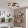 Kordex plafon LED z trzema obracanymi ringami, nowoczesny do salonu