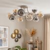 Chehalis kulista lampa sufitowa do salonu i jadalni, G9, 12-punktowa, Ø 76 cm