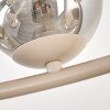 Chehalis kulista lampa sufitowa do salonu i jadalni, G9, 12-punktowa, Ø 76 cm