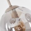 Gastor 4-punktowa lampa sufitowa z kulistymi kloszami, boho vintage