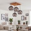 Koyoto plafon, lampa sufitowa 4-punktowa E14 z kulistymi kloszami do salonu