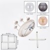 Koyoto lampa sufitowa kule 4-punktowa E14 Ø 38 cm do salonu i jadalni