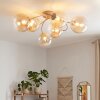 Chehalis nowoczesna lampa sufitowa G9, 6-punktowa, średnica 64 cm, retro do salonu
