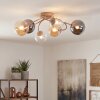 Nowoczesna klastrowa lampa sufitowa Chehalis z metalowym stelażem, 6 kulistych kloszy