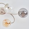 Nowoczesna klastrowa lampa sufitowa Chehalis z metalowym stelażem, 6 kulistych kloszy