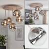 Chehalis 5-punktowa lampa sufitowa z kulistymi kloszami G9, Ø 45 cm
