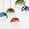 Chehalis 5-punktowa lampa sufitowa kule G9 do salonu i jadalni, retro