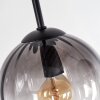 Koyoto podłużna lampa sufitowa z kulistymi kloszami E14, 4-punktowa