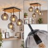 Koyoto lampa sufitowa 4-punktowa E14 z kulistymi kloszami, boho retro