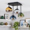 Koyoto 4-punktowa lampa sufitowa E14 z kulistymi kloszami do salonu