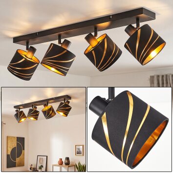 Alsen lampa sufitowa 4-punktowa E14 z obrotowymi i wychylnymi reflektorami