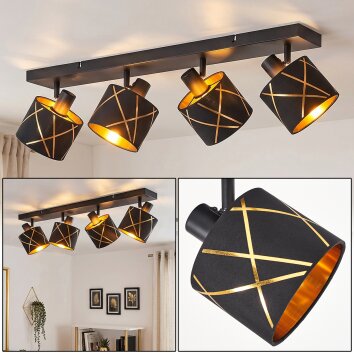 Opatija lampa sufitowa spot 4-punktowa z regulowanymi głowicami E14