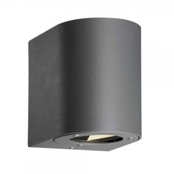 Nordlux CANTO Zewnętrzny kinkiet LED aluminium, 2-punktowe