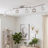 Plafoniera LED Villenauxe, 6 białych elementów, 3000 Kelvin ciepła biel
