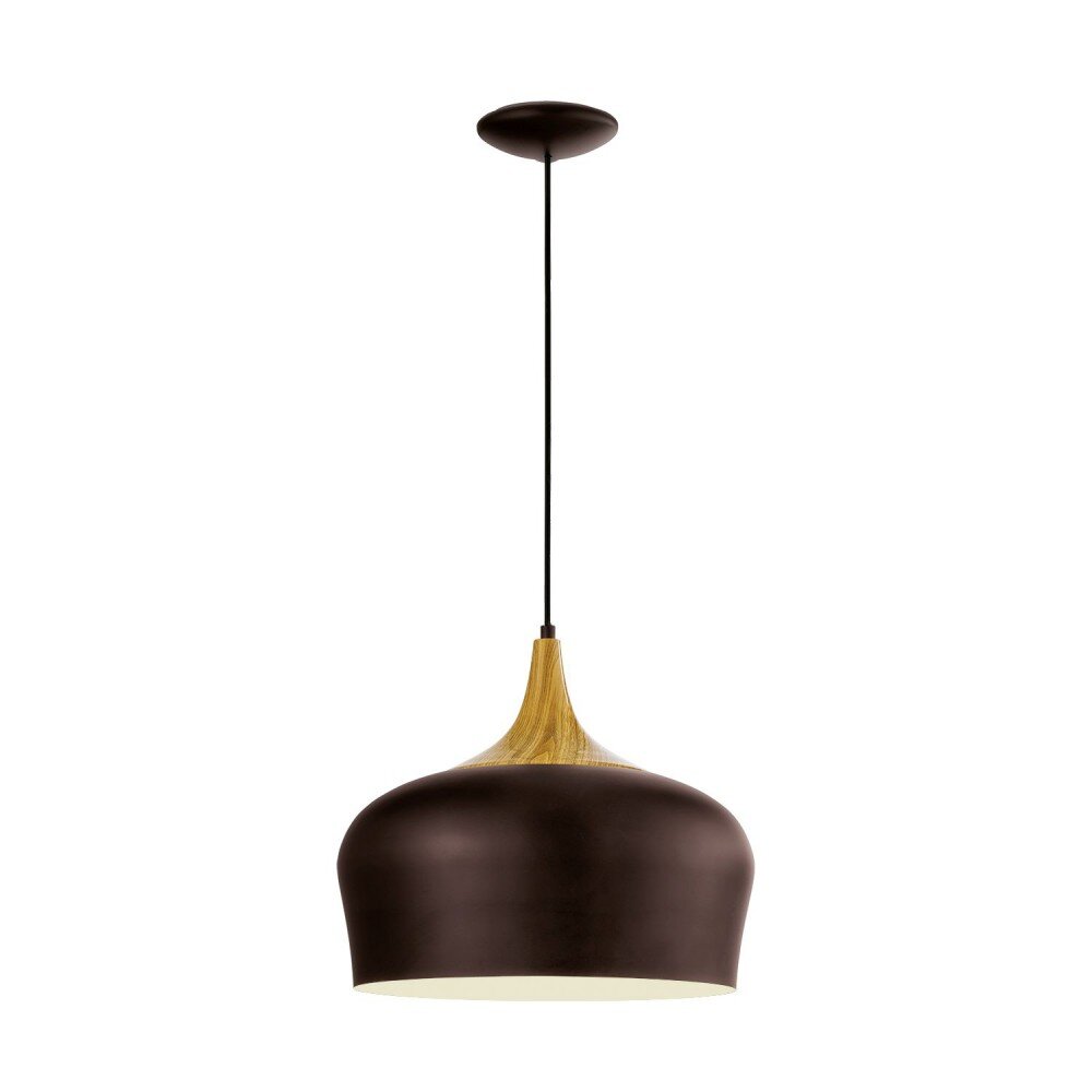 Eglo OBREGON Lampa wisząca Brązowy, Jasne drewno, Różowy, 1-punktowy main product photo