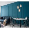 Nowa Run lampa sufitowa, lampa wisząca 3-punktowa E27 60 W ø 35 cm do jadalni i salonu