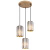 Nowa Run lampa sufitowa, lampa wisząca 3-punktowa E27 60 W ø 35 cm do jadalni i salonu