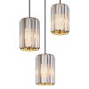 Nowa Run lampa sufitowa, lampa wisząca 3-punktowa E27 60 W ø 35 cm do jadalni i salonu