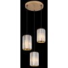 Nowa Run lampa sufitowa, lampa wisząca 3-punktowa E27 60 W ø 35 cm do jadalni i salonu