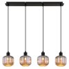 NOWA Tom nowoczesna lampa wisząca E14 4-punktowa do jadalni i kuchni, 80,8 cm