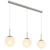 Nowa Kop żyrandol 3-punktowy, lampa wisząca do jadalni, nowoczesna, 104 cm, E27