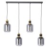 Ando NOWA 4-płomienna regulowana lampa wisząca E27, 40 W, 88,5 cm, nowoczesna